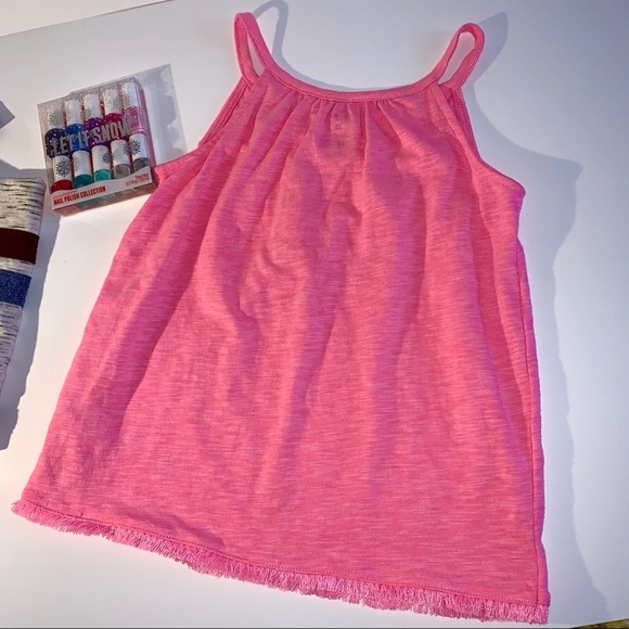 Carters Girls 5T pink tank top - Picture 2 of 3